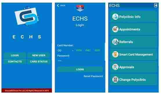 ECHS Card Status Enquiry